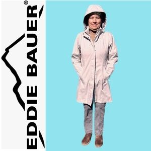 - Eddie Bauer Petite Convertible Longline Jacket SZ SP! LIKE NEW!